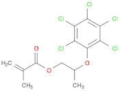 2-Propenoic acid, 2-methyl-, 2-(pentachlorophenoxy)propyl ester