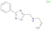N-((3-Phenyl-1,2,4-oxadiazol-5-yl)methyl)prop-2-en-1-amine hydrochloride