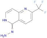N-(Piperidin-4-ylmethyl)-2-(trifluoromethyl)-1,6-naphthyridin-5-amine hydrochloride hydrate