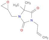 2,4-Imidazolidinedione, 5,5-dimethyl-1-(oxiranylmethyl)-3-(2-propenyl)-