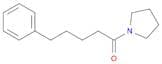 Pyrrolidine, 1-(1-oxo-5-phenylpentyl)-