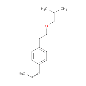 Benzene, 1-[2-(2-methylpropoxy)ethyl]-4-(1-propenyl)-
