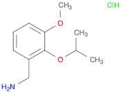 Benzenemethanamine, 3-methoxy-2-(1-methylethoxy)-, hydrochloride