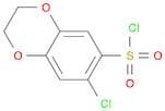 7-Chloro-2,3-dihydrobenzo[b][1,4]dioxine-6-sulfonyl chloride