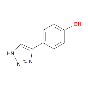 4-(1H-1,2,3-triazol-5-yl)phenol