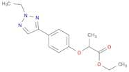 Propanoic acid, 2-[4-(2-ethyl-2H-1,2,3-triazol-4-yl)phenoxy]-, ethyl ester