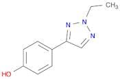 Phenol, 4-(2-ethyl-2H-1,2,3-triazol-4-yl)-