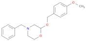 Morpholine, 2-[(4-methoxyphenyl)methoxy]-4-(phenylmethyl)-