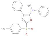 2-Furanamine, N-methyl-5-[(4-methylphenyl)sulfonyl]-N,3-diphenyl-