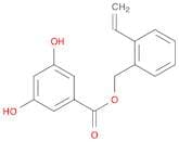 Benzoic acid, 3,5-dihydroxy-, (ethenylphenyl)methyl ester