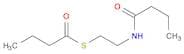 Butanethioic acid, S-[2-[(1-oxobutyl)amino]ethyl] ester