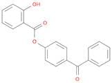 Benzoic acid, 2-hydroxy-, 4-benzoylphenyl ester
