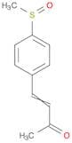 3-Buten-2-one, 4-[4-(methylsulfinyl)phenyl]-
