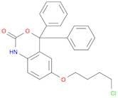 2H-3,1-Benzoxazin-2-one, 6-(4-chlorobutoxy)-1,4-dihydro-4,4-diphenyl-