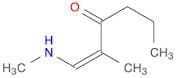 1-Hexen-3-one, 2-methyl-1-(methylamino)-, (Z)-