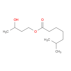 Heptanoic acid, 6-methyl-, 3-hydroxybutyl ester