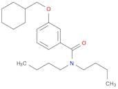 Benzamide, N,N-dibutyl-3-(cyclohexylmethoxy)-