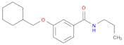 Benzamide, 3-(cyclohexylmethoxy)-N-propyl-