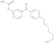 3-Acetoxy-4'-heptylbenzophenone