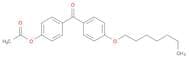 4-Acetoxy-4'-heptyloxybenzophenone