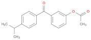 3-Acetoxy-4'-isopropylbenzophenone