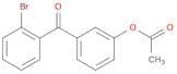 3-Acetoxy-2'-bromobenzophenone
