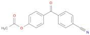 4-Acetoxy-4'-cyanobenzophenone