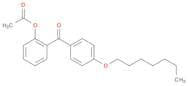 2-Acetoxy-4'-heptyloxybenzophenone