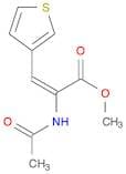 2-Propenoic acid, 2-(acetylamino)-3-(3-thienyl)-, methyl ester, (Z)-