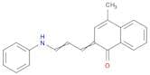 1(2H)-Naphthalenone, 4-methyl-2-[3-(phenylamino)-2-propenylidene]-