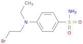 4-[(2-bromoethyl)(ethyl)amino]benzenesulfonamide