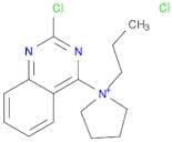 Pyrrolidinium, 1-(2-chloro-4-quinazolinyl)-1-propyl-, chloride