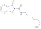 Isothiazolo[5,4-b]pyridine-2(3H)-carboxamide, N-heptyl-3-oxo-