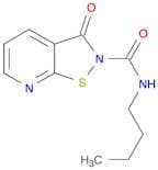 Isothiazolo[5,4-b]pyridine-2(3H)-carboxamide, N-butyl-3-oxo-
