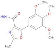 4-Oxazolecarboxamide, 2-methyl-5-(3,4,5-trimethoxyphenyl)-
