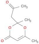 4H-1,3-Dioxin-4-one, 2,6-dimethyl-2-(2-oxopropyl)-
