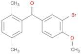 Methanone, (3-bromo-4-methoxyphenyl)(2,5-dimethylphenyl)-