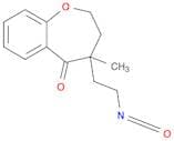 1-Benzoxepin-5(2H)-one, 3,4-dihydro-4-(2-isocyanatoethyl)-4-methyl-
