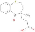 1-Benzothiepin-4-propanoic acid, 2,3,4,5-tetrahydro-4-methyl-5-oxo-