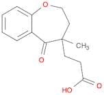 1-Benzoxepin-4-propanoic acid, 2,3,4,5-tetrahydro-4-methyl-5-oxo-