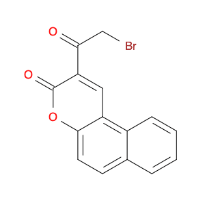 3H-Naphtho[2,1-b]pyran-3-one, 2-(bromoacetyl)-