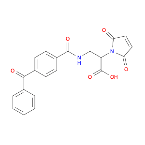 3-(Benzophenone-4-carboxamido)-2-maleimidopropanoic Acid