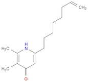 4(1H)-Pyridinone, 2,3-dimethyl-6-(7-octenyl)-