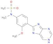 Methanesulfonamide, N-[3-methoxy-4-(1H-purin-8-yl)phenyl]-N-methyl-