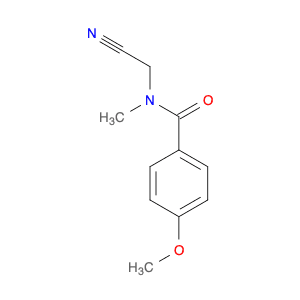 Benzamide, N-(cyanomethyl)-4-methoxy-N-methyl-