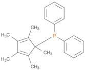 Phosphine, (1,2,3,4,5-pentamethyl-2,4-cyclopentadien-1-yl)diphenyl-