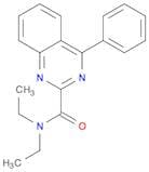2-Quinazolinecarboxamide, N,N-diethyl-4-phenyl-