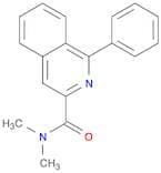 3-Isoquinolinecarboxamide, N,N-dimethyl-1-phenyl-