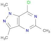 7-chloro-1,3,5-trimethyl-1H-pyrazolo[4,3-d]pyrimidine