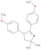 2H-Pyrrole, 3,4-dihydro-4,5-bis(4-methoxyphenyl)-2,2-dimethyl-